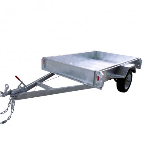 6 x 4-Box Aluminium Trailer