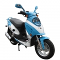 EPA Erwachsenen Street Roller Moped 50ccm Großhandel blau 