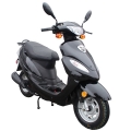 EPA 50cc Gas Motorroller China Black 