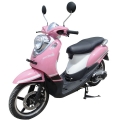 Gas Powered rosa Roller für Frauen 125ccm Pink 