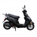 EPA 50cc Gas Motorroller China Black 